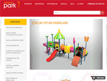 Tablet Screenshot of dinamikpark.com